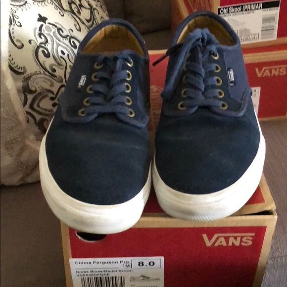 vans chima ferguson blue